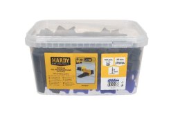 SYSTEM DO POZIOMOWANIA PłYTEK 1 MM KlIPSY + KlINY 150 SZTUK HARDY