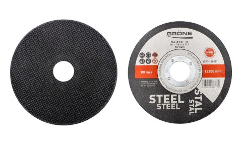 TARCZA DO CIĘCIA METAlU I STAlI GRONE 115MM, 1MM TARCZA DO CIĘCIA METAlU I STAlI GRONE 115MM, 1MM