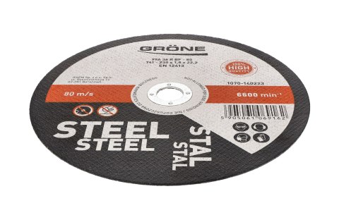 TARCZA DO CIĘCIA METAlU I STAlI GRONE 230MM, 1,8MM TARCZA DO CIĘCIA METAlU I STAlI GRONE 230MM, 1,8MM