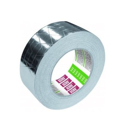 TAŚMA AlUMINIOWA ZBROJONA SClEY 48MM x 33M SERIA 542 TAŚMA AlUMINIOWA ZBROJONA SClEY 48MM x 33M SERIA 542
