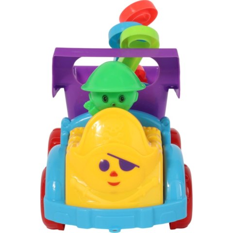 Samochód z akcesoriami do piasku