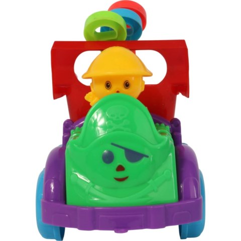 Samochód z akcesoriami do piasku