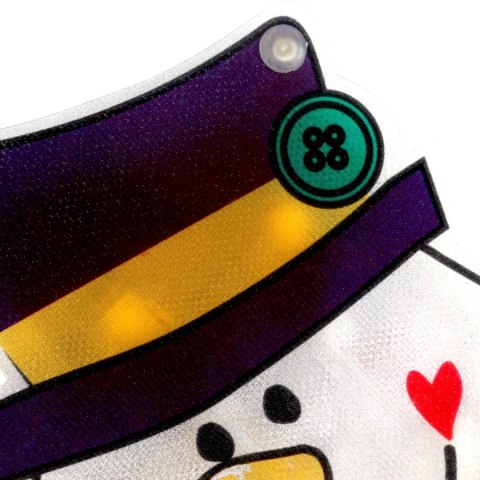 BOŻONARODZENIOWA DEKORACJA ŚWIETLNA- BAŁWAN 19 CM