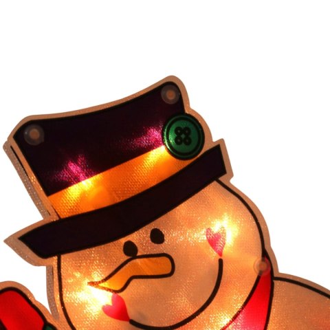 BOŻONARODZENIOWA DEKORACJA ŚWIETLNA- BAŁWAN 19 CM