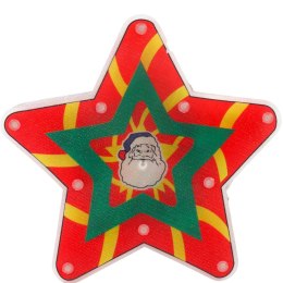BOŻONARODZENIOWA DEKORACJA ŚWIETLNA- GWIAZDA 19 CM