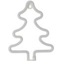 BOŻONARODZENIOWA DEKORACJA ŚWIETLNA LED - NEON CHOINKA 23 CM
