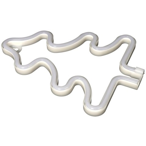 BOŻONARODZENIOWA DEKORACJA ŚWIETLNA LED - NEON CHOINKA 23 CM