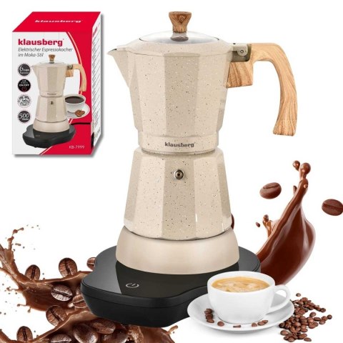 KAWIARKA ELEKTRYCZNA ESPRESSO 300ml KLAUSBERG KB-7999 500W