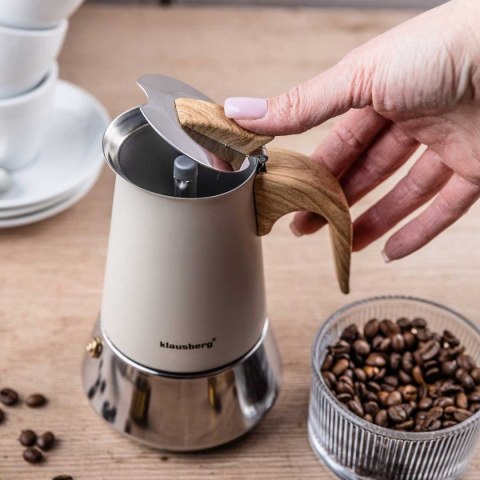 KAWIARKA ZAPARZACZ DO KAWY 200ml KLAUSBERG KB-7994 INDUKCJA