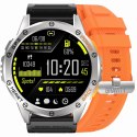 SMARTWATCH MĘSKI GRAVITY GT24-4 - LATARKA, DODATKOWY PASEK (sg033d)