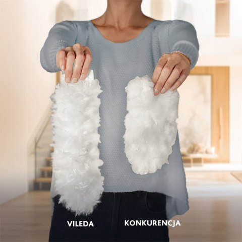 Miotełka do kurzu z krótką rączką + 2 wkłady Vileda Flex&Catch VILEDA