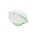 Miseczka na przyssawce wh/gree AKUKU