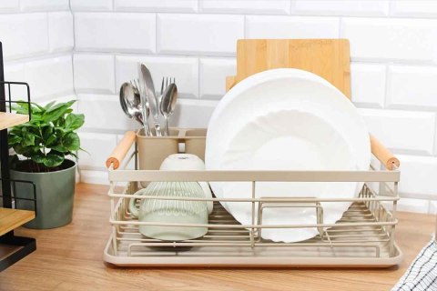 SUSZARKA DO NACZYŃ Z OCIEKACZEM I TACĄ 3550