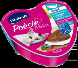 Vitakraft Poesie Karma Dla Kota Z Łososiem I Szpinakiem 85g