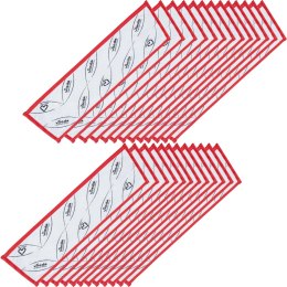 Wkład Mop Kieszeniowy r-MicroOne Premium CombiSpeed Pro Czerwony - 25 szt. VILEDA PROFESSIONAL