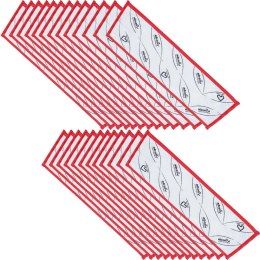 Wkład Mop Kieszeniowy r-MicroOne Premium CombiSpeed Pro Czerwony - 25 szt. VILEDA PROFESSIONAL