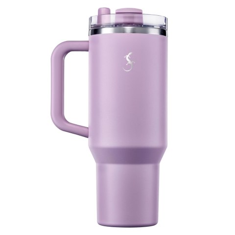 Kubek termiczny, stal nierdzewna, 1,2 l, lawendowy