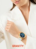 SMARTWATCH DAMSKI GRAVITY GT5-2 - DODATKOWY PASEK (sg043b)
