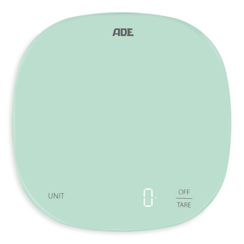 Waga kuchenna, do 10 kg, 18 x 18 cm, miętowa