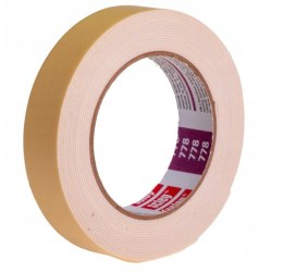 TAŚMA MONTAŻOWA DWUSTRONNA PIANKOWA SClEY 25MM x 5M SERIA 778