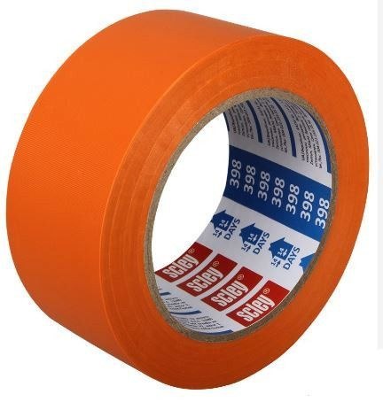 TAŚMA OCHRONNA PVC KARBOWANA 38MM x 33M SERIA 398 TAŚMA OCHRONNA PVC KARBOWANA 38MM x 33M SERIA 398