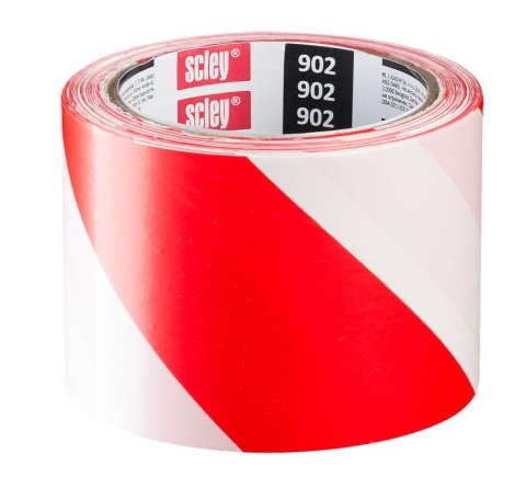 TAŚMA OSTRZEGAWCZA SClEY 120MM x 100M SERIA 902 TAŚMA OSTRZEGAWCZA SClEY 120MM x 100M SERIA 902