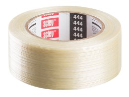 TAŚMA PAKOWA SClEY SERIA *444* PANCERNA TRANSPARENTNA, 25MM x 33M