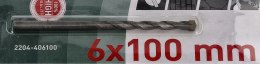 WIERTłO DO BETONU GRONE 6 x 100MM