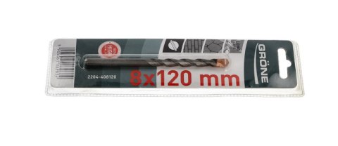 WIERTłO DO BETONU GRONE 8 x 120 MM WIERTłO DO BETONU GRONE 8 x 120 MM