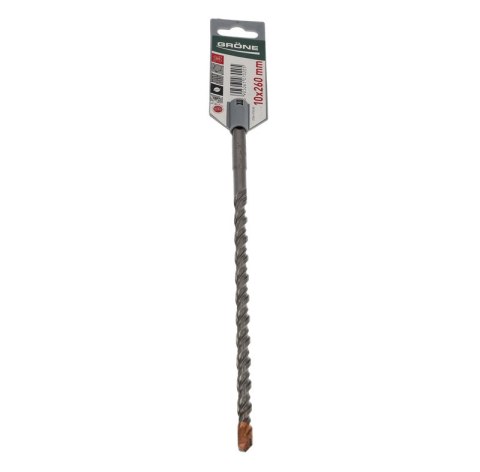 WIERTłO DO BETONU SDS PlUS GRONE 10 x 260MM WIERTłO DO BETONU SDS PlUS GRONE 10 x 260MM
