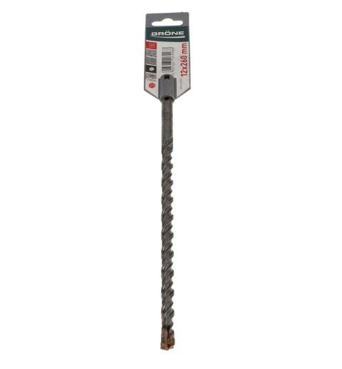 WIERTłO DO BETONU SDS PlUS GRONE 12 x 260MM WIERTłO DO BETONU SDS PlUS GRONE 12 x 260MM