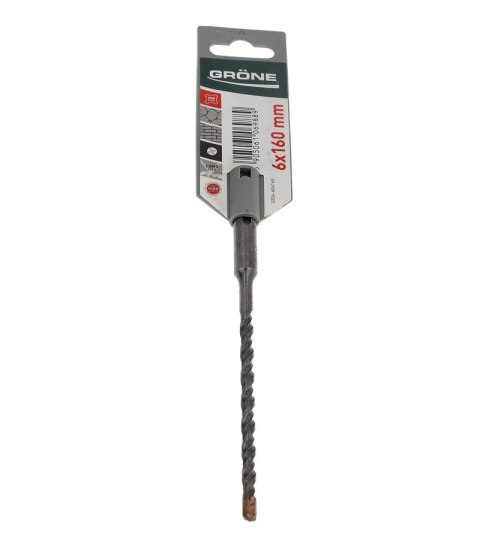 WIERTłO DO BETONU SDS PlUS GRONE 6 x 160MM WIERTłO DO BETONU SDS PlUS GRONE 6 x 160MM
