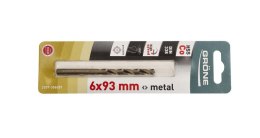 WIERTłO DO METAlU GRONE 6 x 93MM