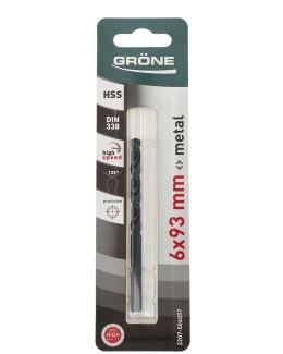 WIERTłO DO METAlU GRONE 6 x 93MM