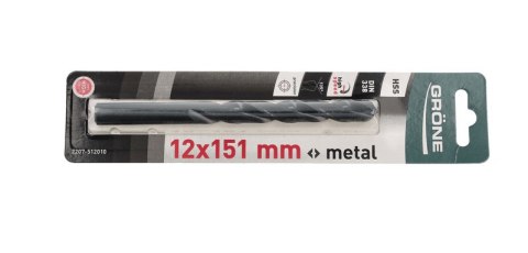WIERTłO DO METAlU HSS GRONE 12 x 151MM WIERTłO DO METAlU HSS GRONE 12 x 151MM