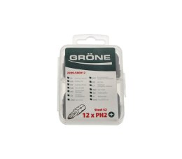 ZESTAW BITÓW GRONE PH-2 12 SZTUK - DO WKRĘTAREK