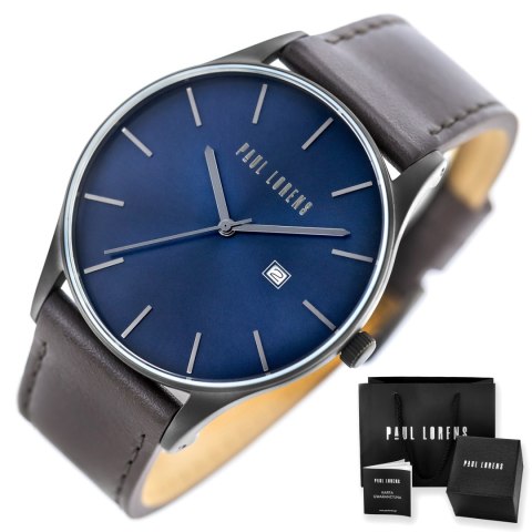 ZEGAREK MĘSKI PAUL LORENS - PL7028A2-6B1 (zg360g) + BOX