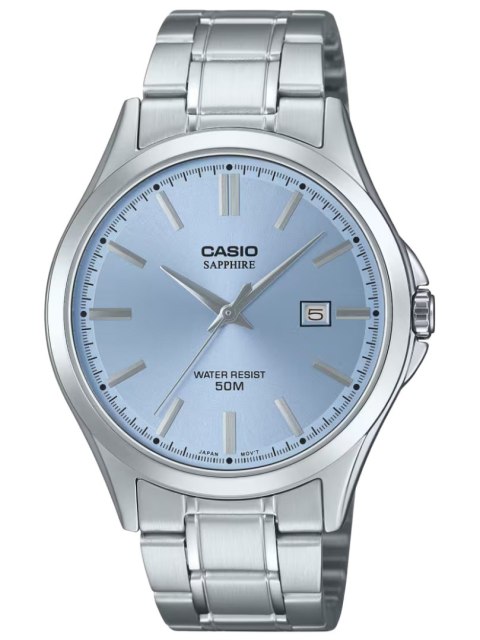Zegarek Męski Casio MTS-115D-2A2V + BOX (zd292b) SZAFIR