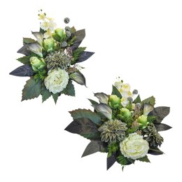 Komplet stroiki na cmentarz grób bukiet donica stroik na pomnik