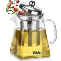 DZBANEK SZKLANY 490ml Z ZAPARZACZEM DO HERBATY ZIÓŁ 259411