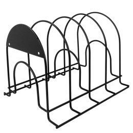 ORGANIZER STOJAK UCHWYT PODSTAWKA NA 4 POKRYWKI BRUNBESTE BB-3416