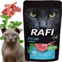 RAFI Karma Mokra Pasztet Dla Kotów Sterylizowanych z Jagnięciną 100g - 1 szt. RAFI