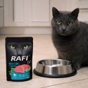 RAFI Karma Mokra Pasztet Dla Kotów Sterylizowanych z Tuńczykiem 100g - 1 szt. RAFI