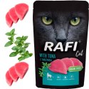 RAFI Karma Mokra Pasztet Dla Kotów Sterylizowanych z Tuńczykiem 100g x 40 szt. RAFI