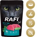 RAFI Karma Mokra Pasztet Dla Kotów Sterylizowanych z Tuńczykiem 100g x 40 szt. RAFI