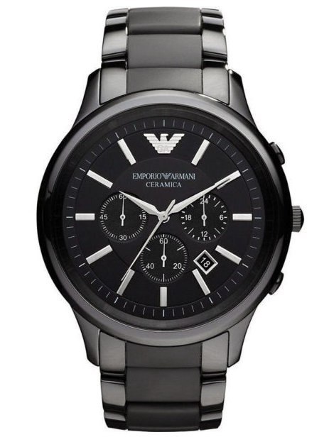 ZEGAREK MĘSKI EMPORIO ARMANI AR1451 - CERAMICA + BOX
