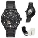 ZEGAREK MĘSKI EMPORIO ARMANI AR60054 - MARIO MECCANICO - AUTOMAT (zi056c)