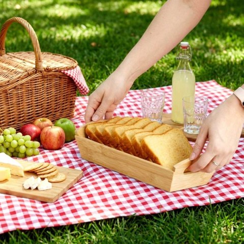 KOSZYK BAMBUSOWY NA PIECZYWO 29x14cm 139452