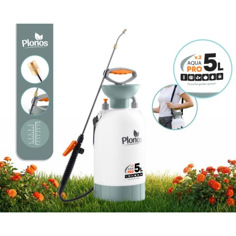 Opryskiwacz ciśnieniowy ręczny 5l Plonos PL-605