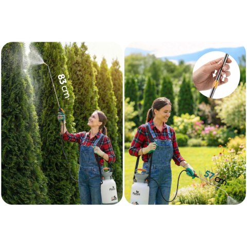 Opryskiwacz ciśnieniowy ręczny 5l Plonos PL-605